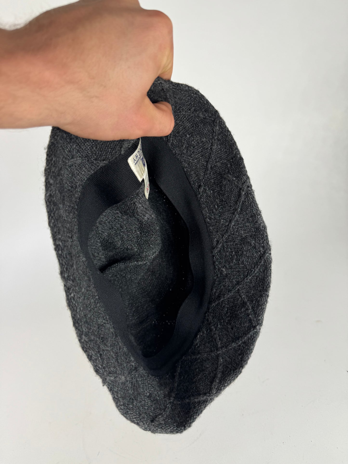Vintage  Givenchy Wool Hat Black/Anthrazite M