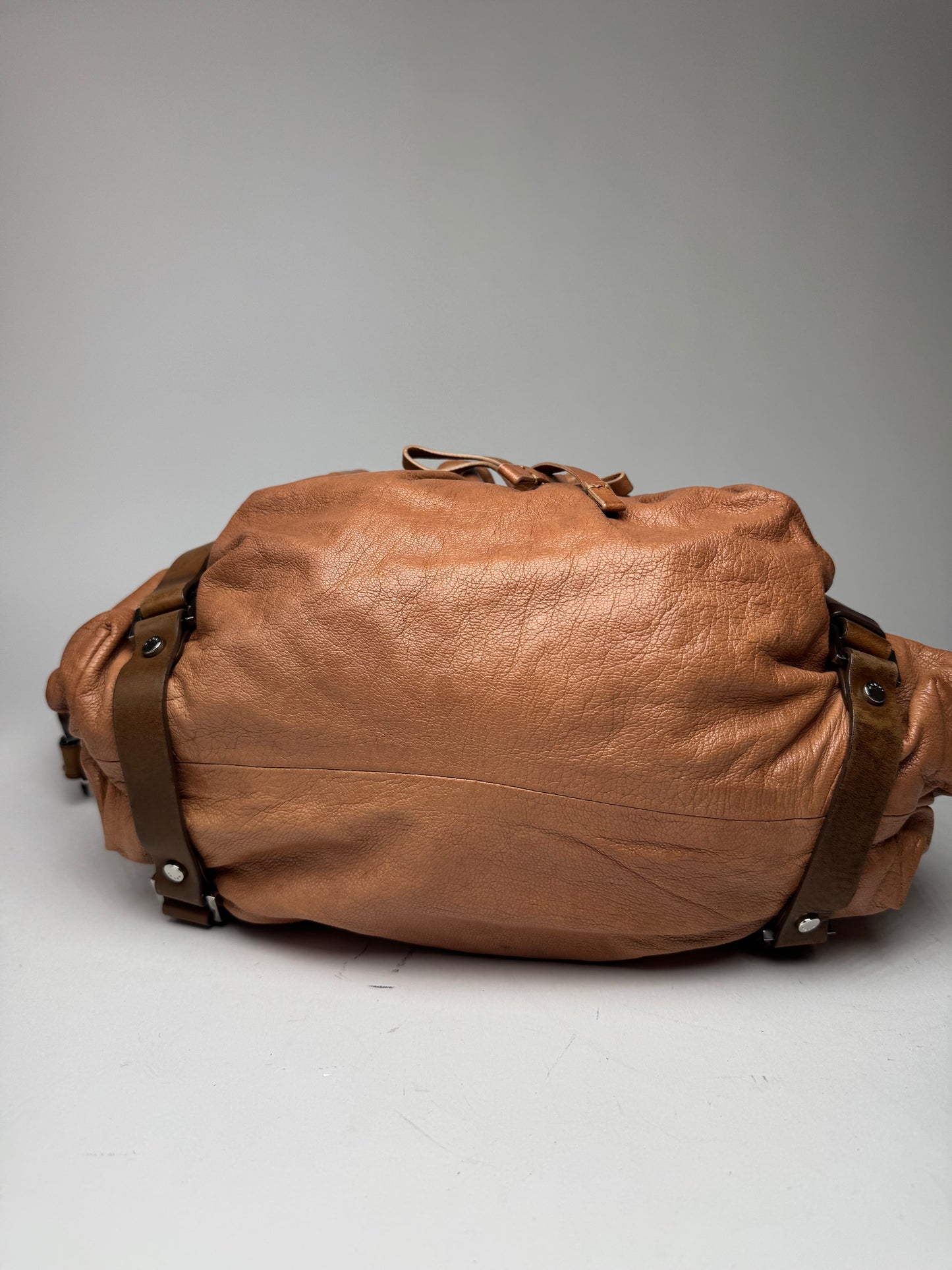 Vintage Marni 2Way Leather Bag Brown