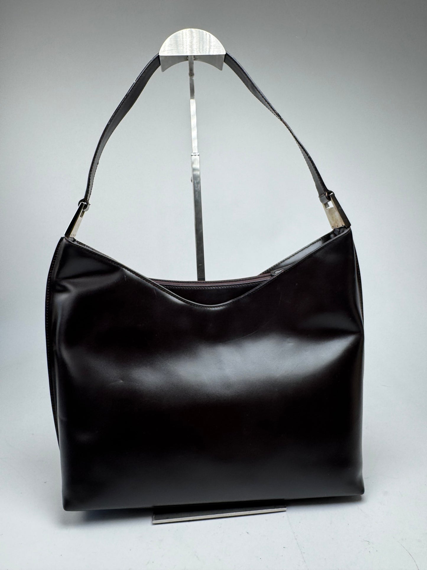 Vintage Gucci Leather Bag Purple