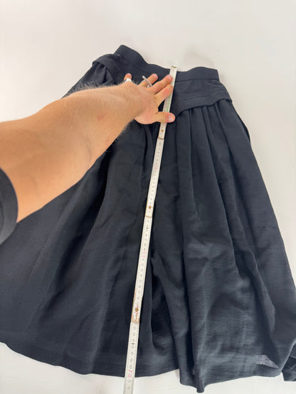 Vintage Dior Wool Skirt black M
