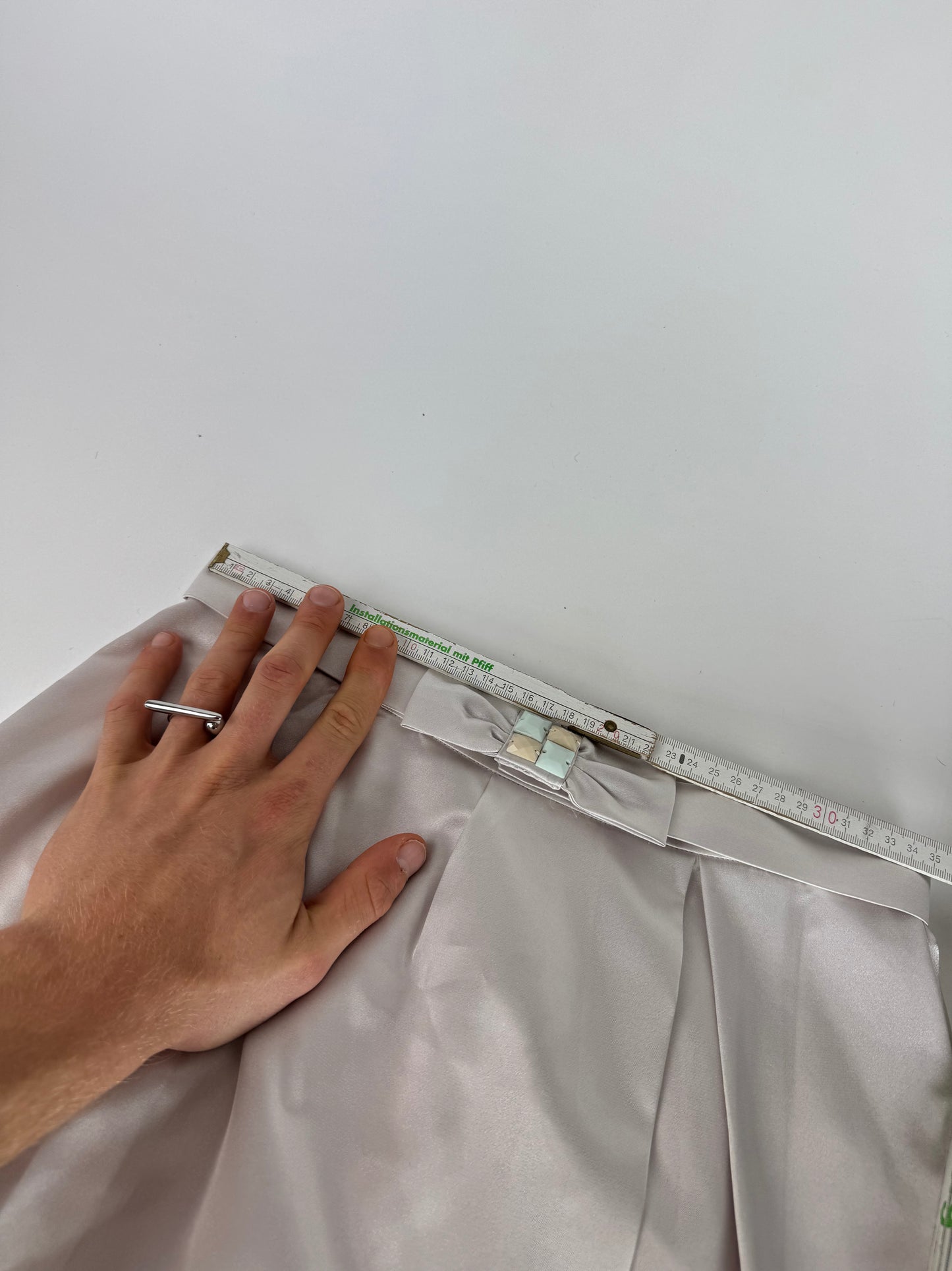 Vintage Courreges Paris Pearl Skirt 38/M