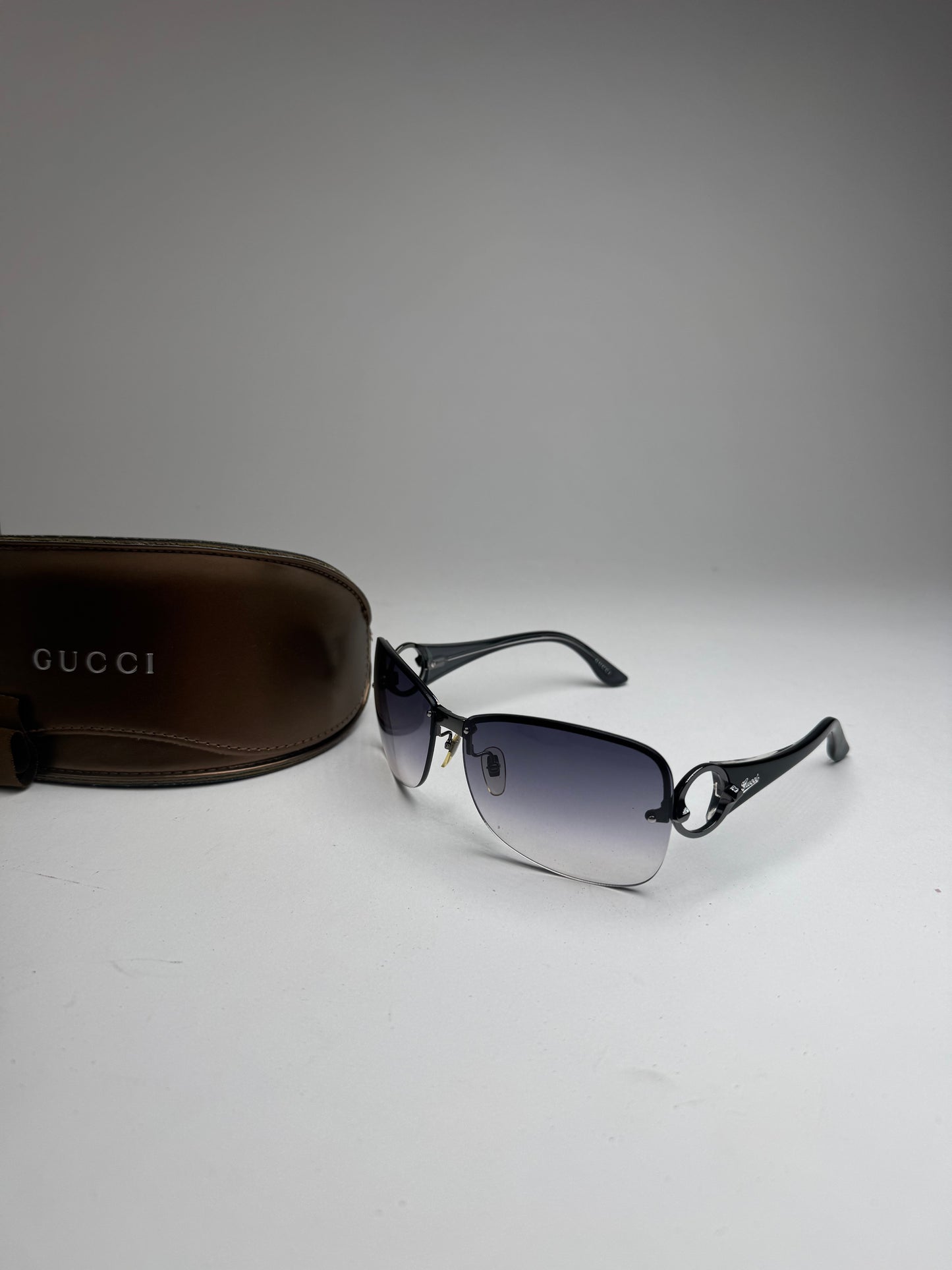 Vintage Gucci Sunglasses Black/Anthrazite