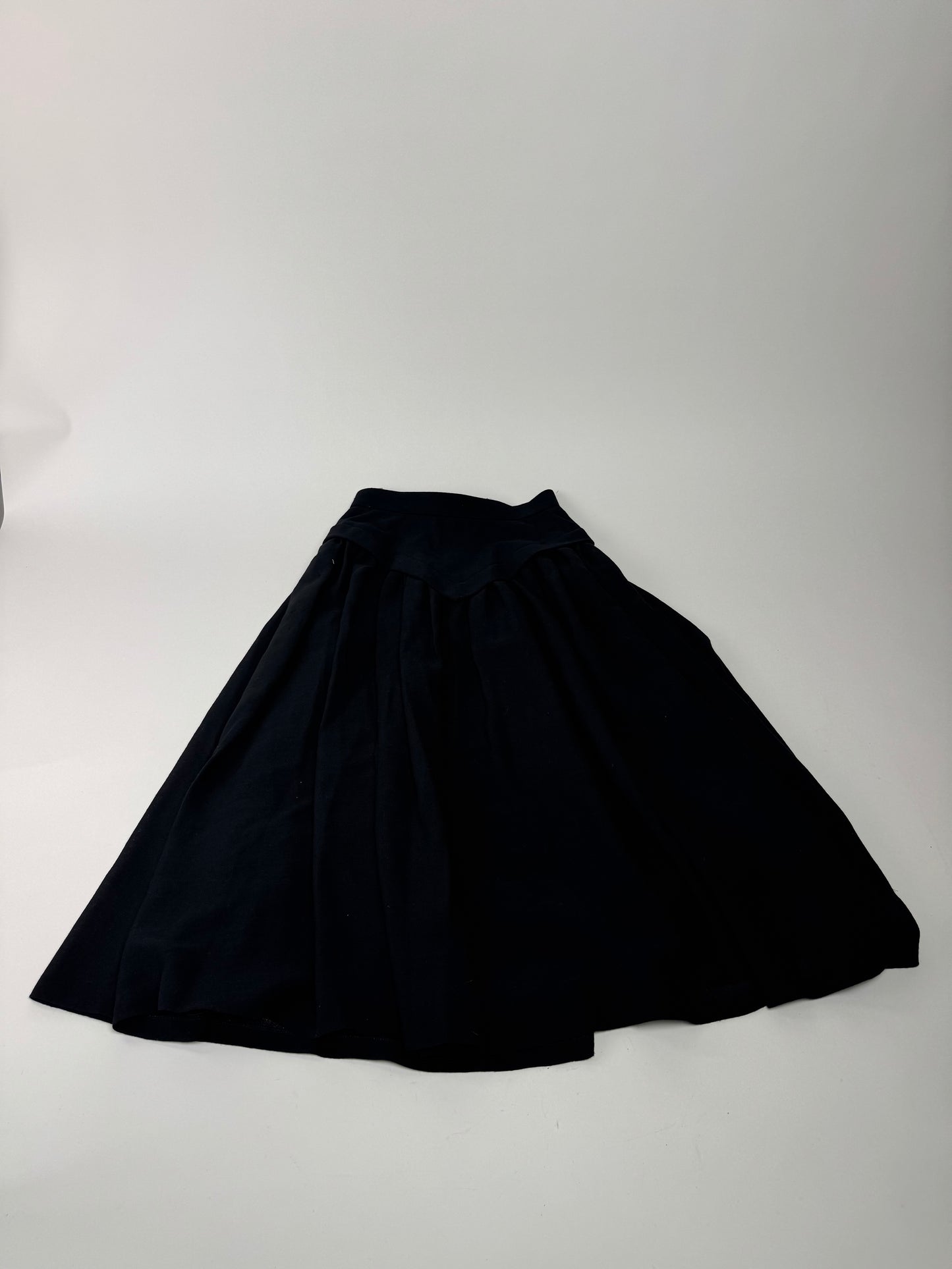 Vintage Dior Wool Skirt black M