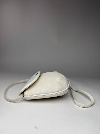 Vintage  Givenchy 4G Leather Bag White