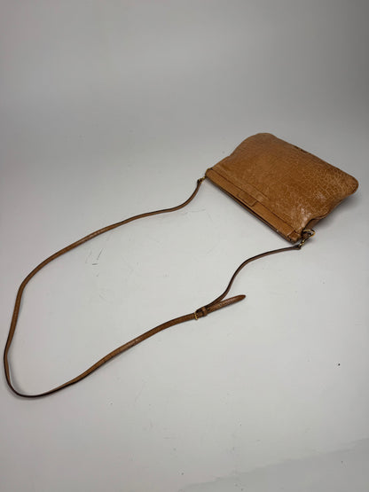 Vintage Miu Miu Leather Crossbody Bag Brown