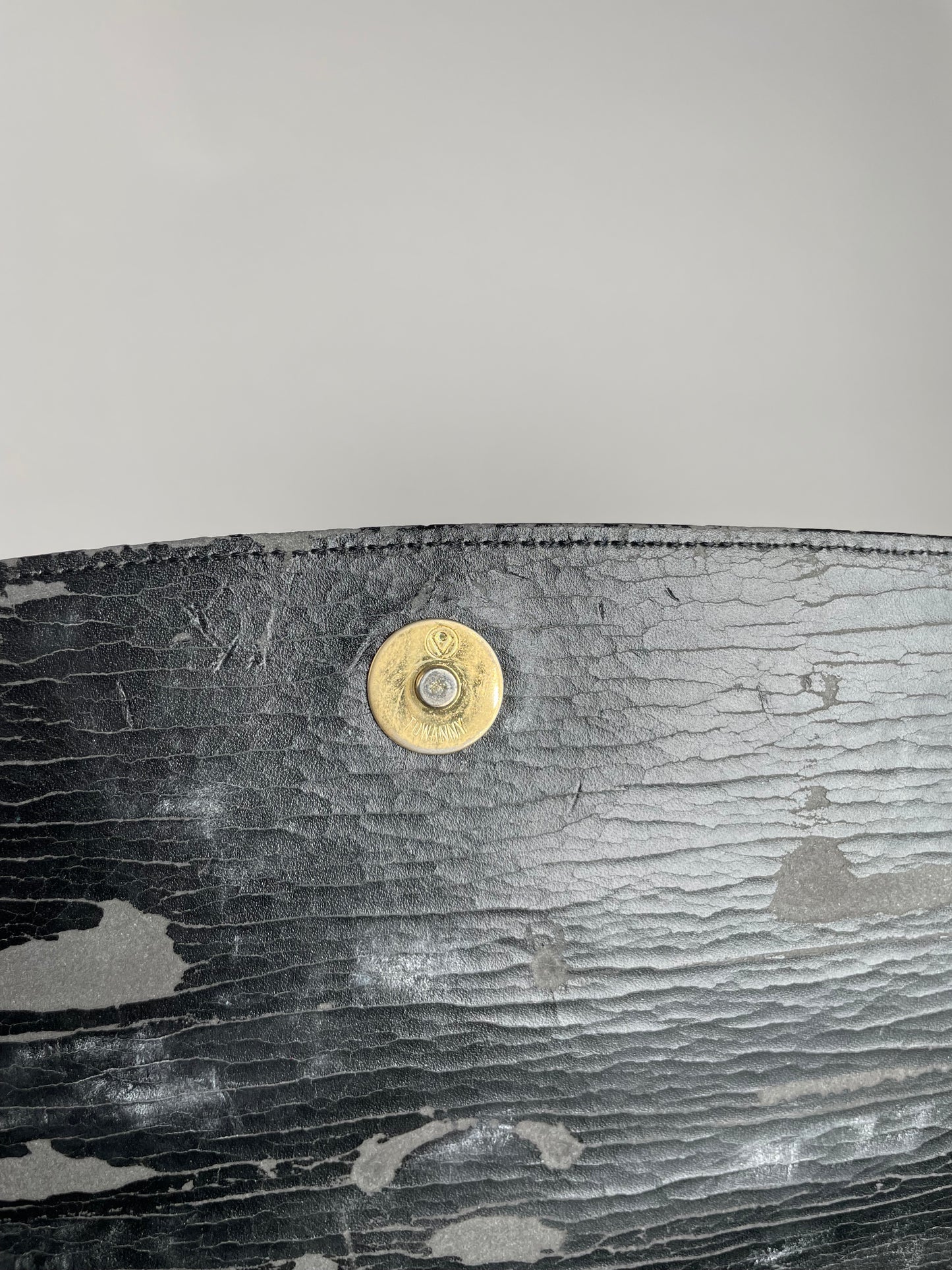 Vintage  Givenchy 4G Leather Bag black