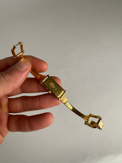 Vintage Gucci Horsebit Steel Watch golden