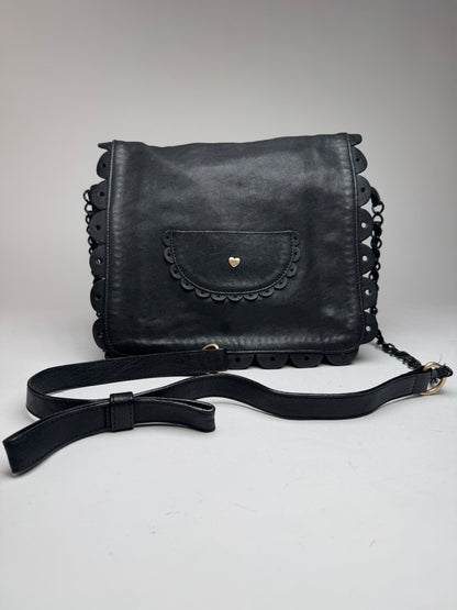 Vintage Chloe Leather Shoulder Bag black