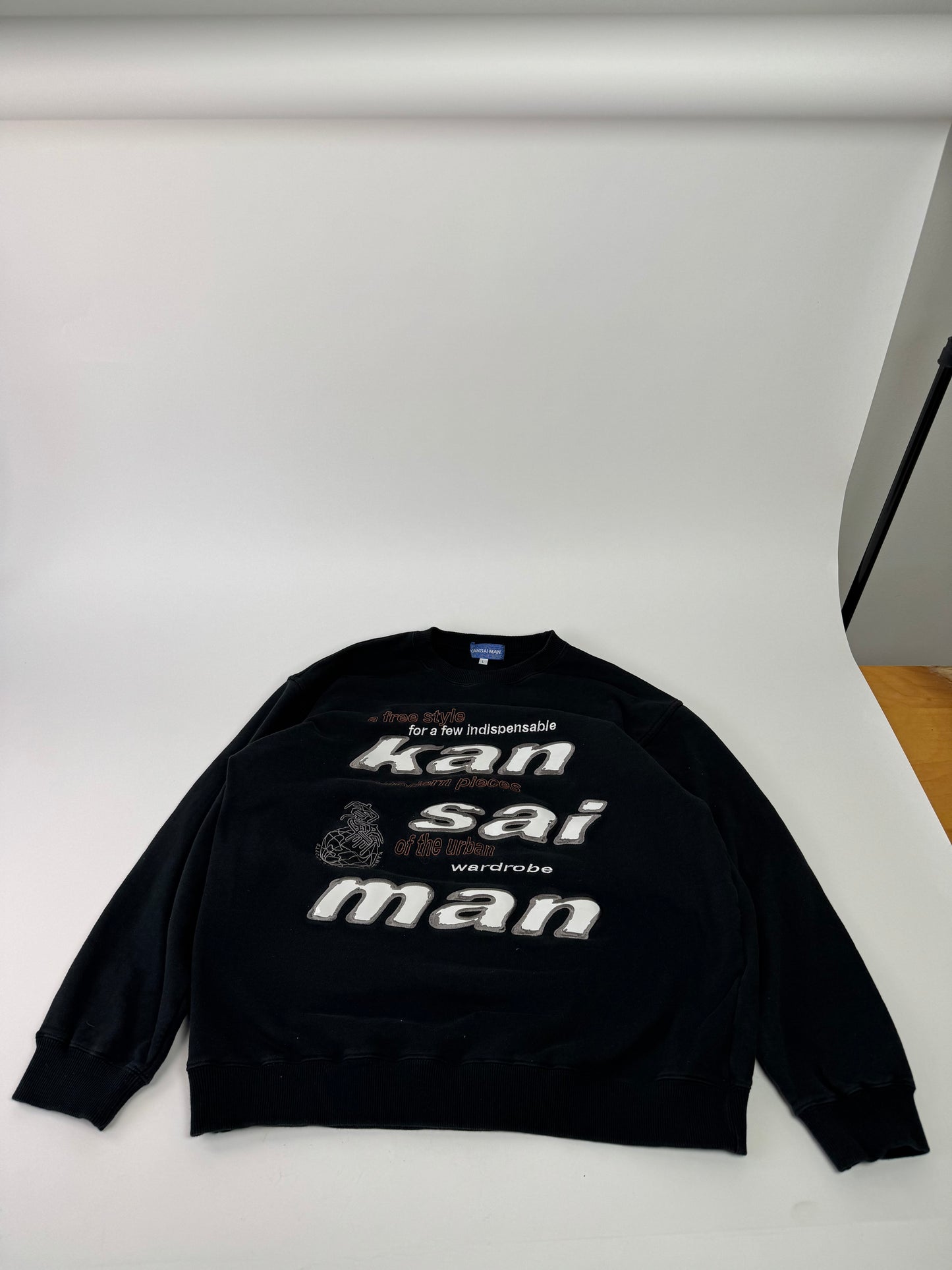 Vintage Kansai Yamamoto Crewneck Men’s Sweater Black L