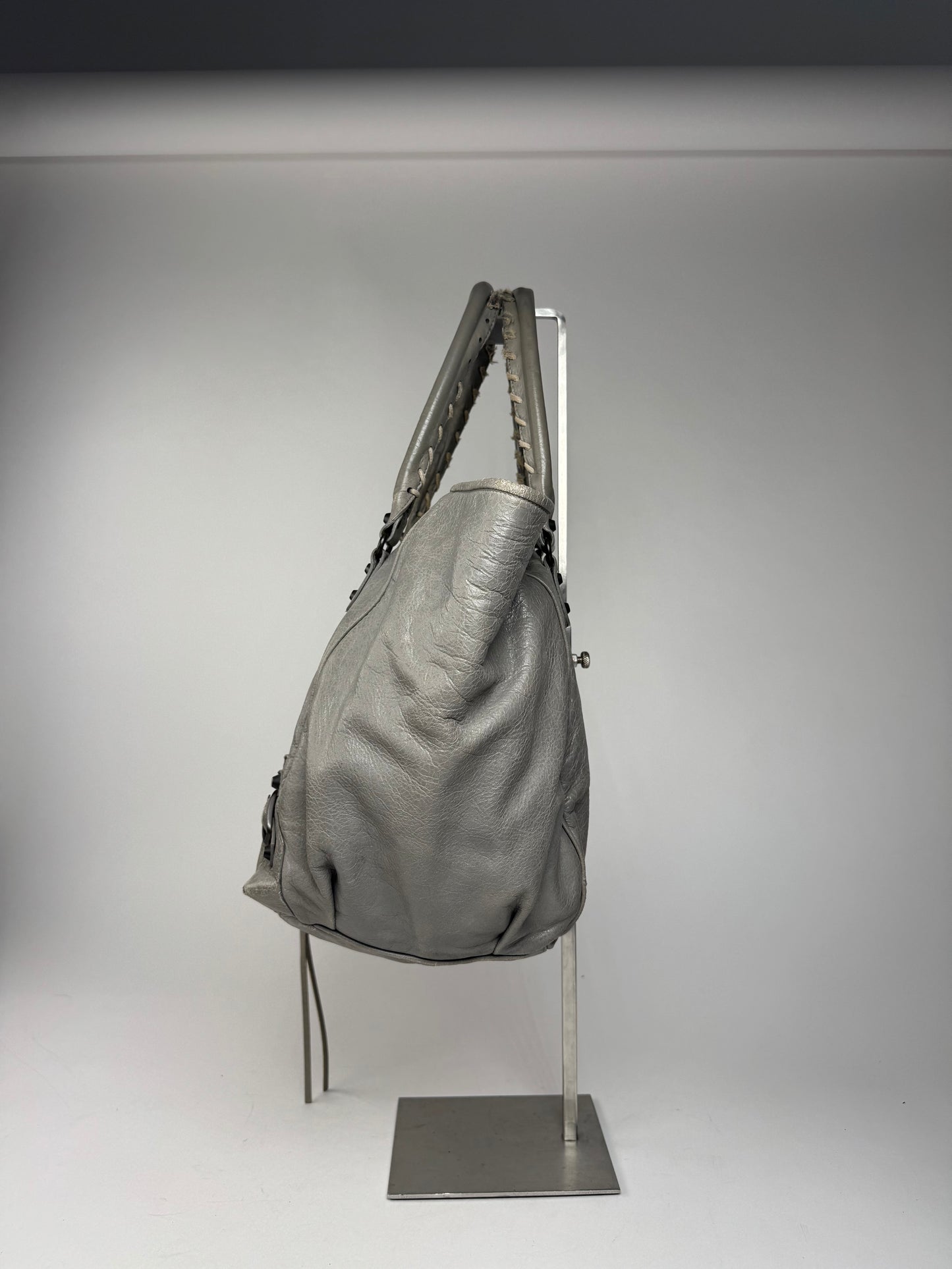 Vintage Balenciaga City Bag Shopper Grey