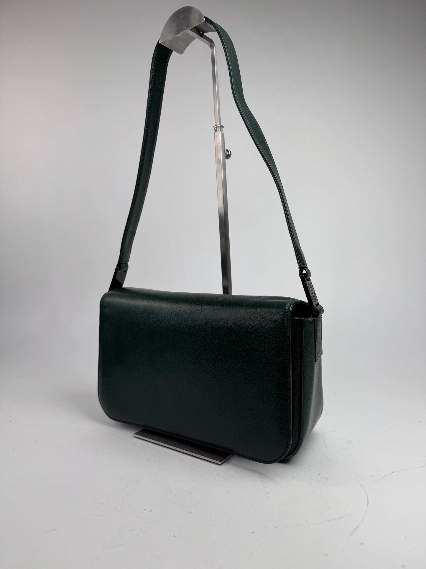 Vintage Givenchy 4G Leather Bag green
