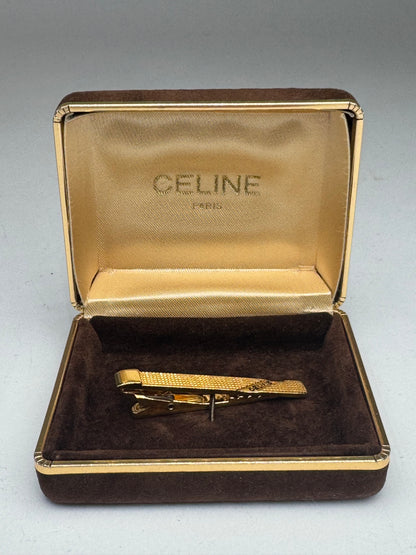 Vintage Celine Paris Money Tie Clamp