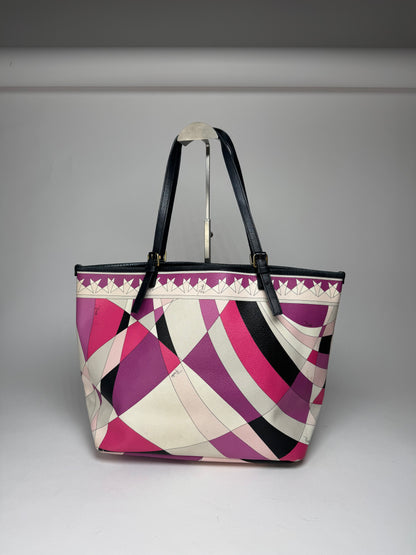 Vintage Emilio Pucci Leather Shopper