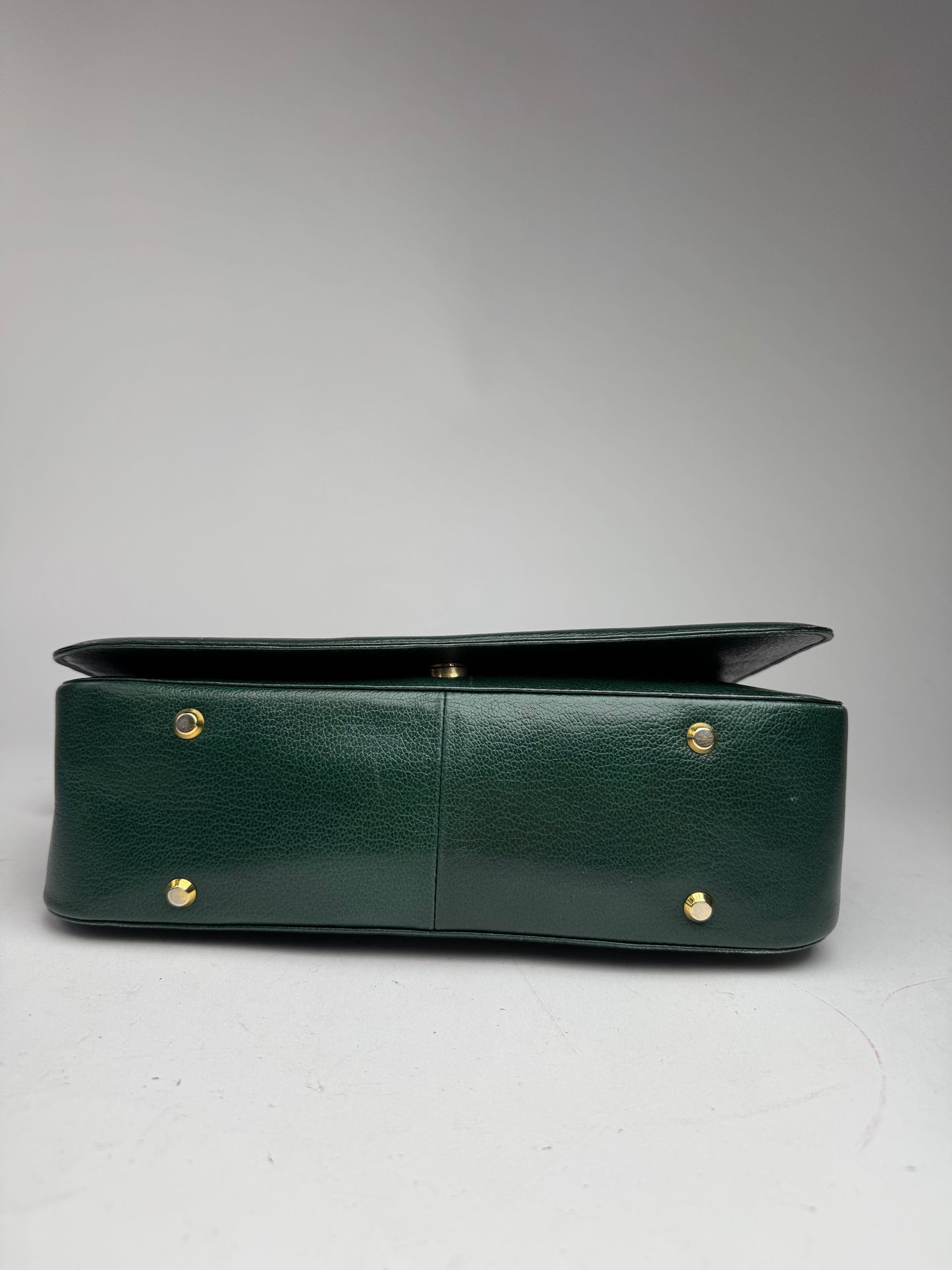 Vintage Givenchy 4G Leather Bag green
