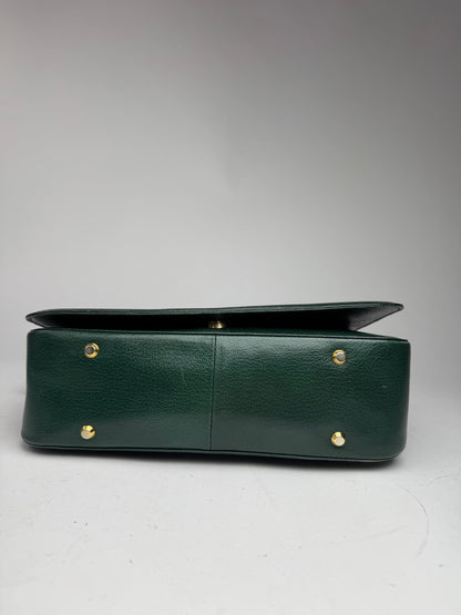 Vintage Givenchy 4G Leather Bag green