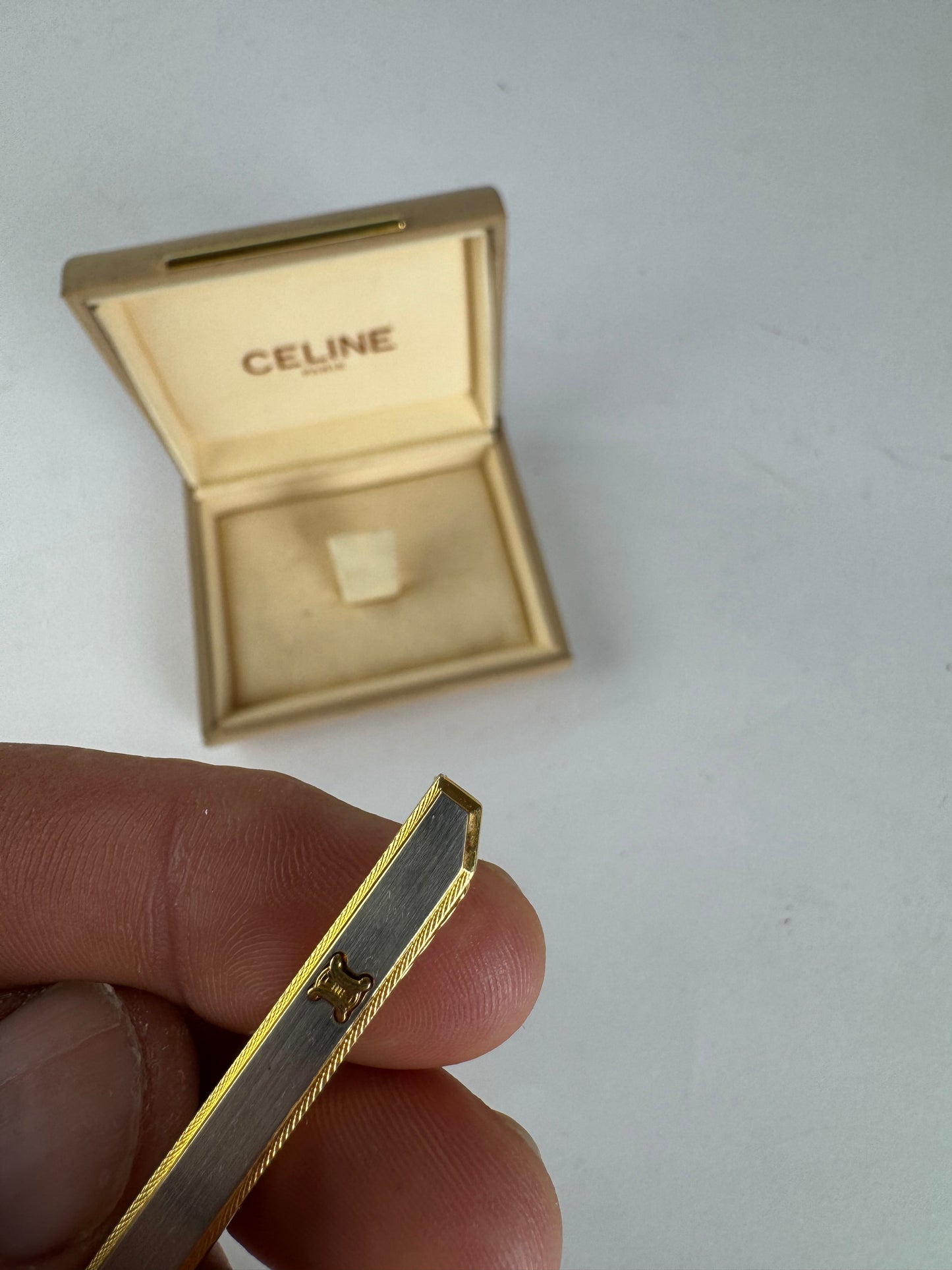 Vintage Celine Paris Money/Tie Clamp