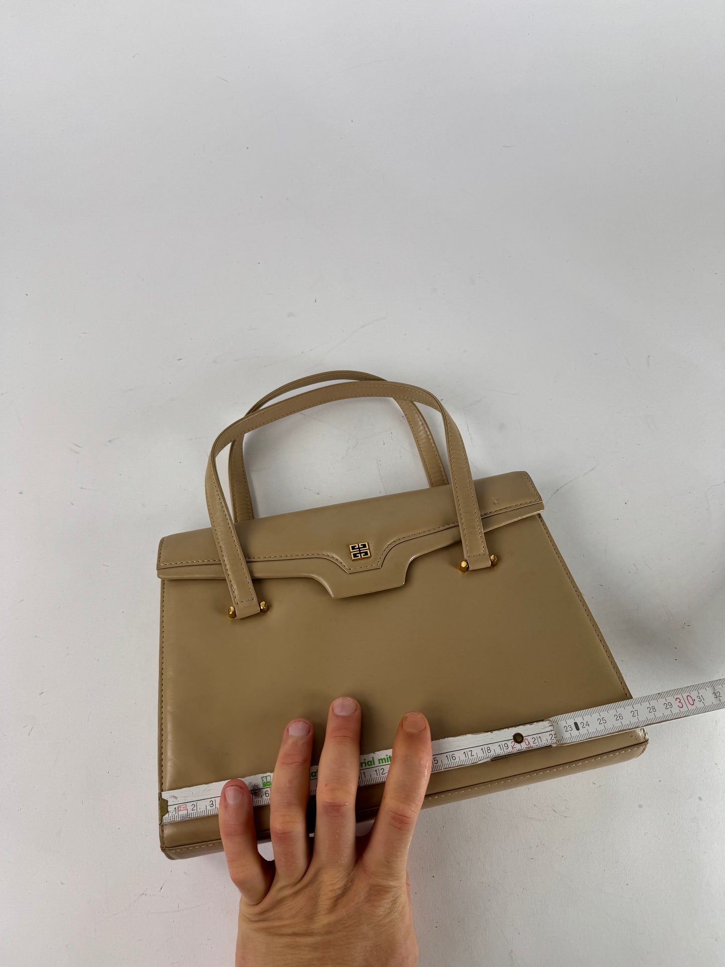 Vintage Givenchy 4G Leather Bag Brown