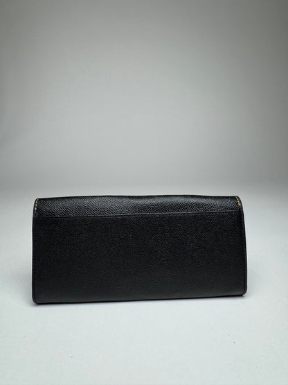 Vintage Coach Leather Wallet Black