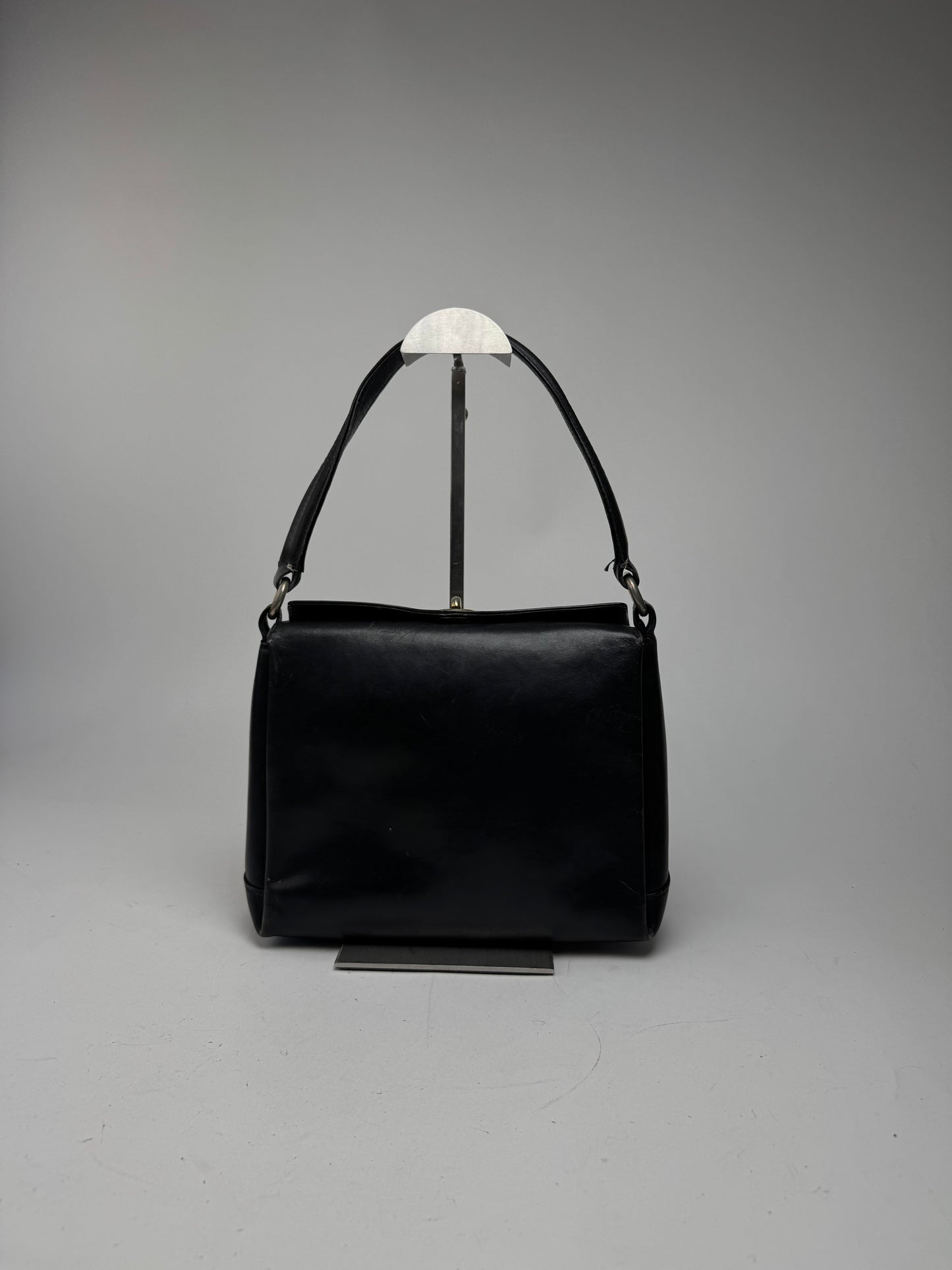 Vintage Gucci Leather Bag Black