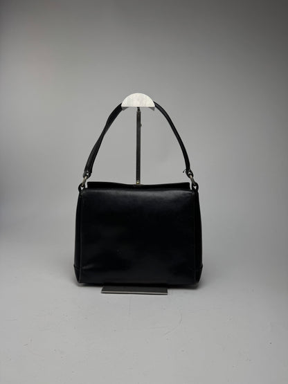 Vintage Gucci Leather Bag Black
