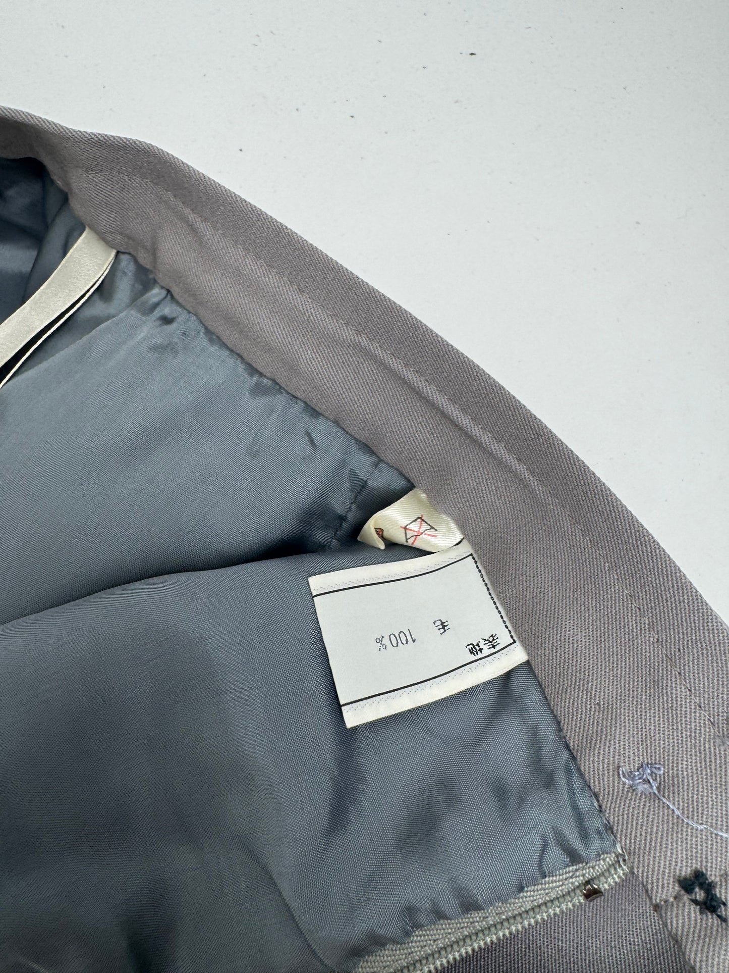 Vintage Dior Wool Skirt Grey M