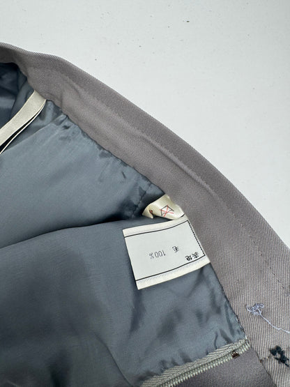 Vintage Dior Wool Skirt Grey M