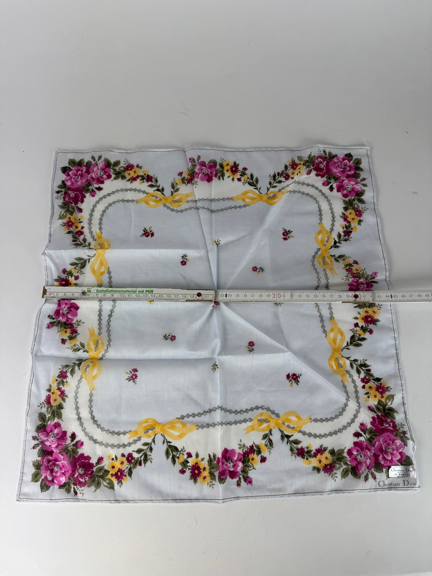 Vintage Christian Dior Silk Scarf