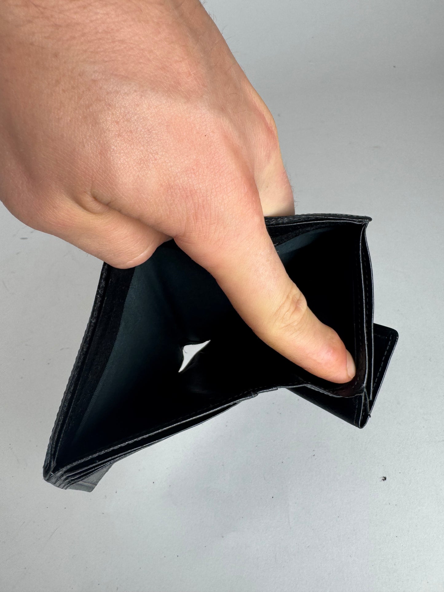 Vintage Givenchy Leather Wallet Black