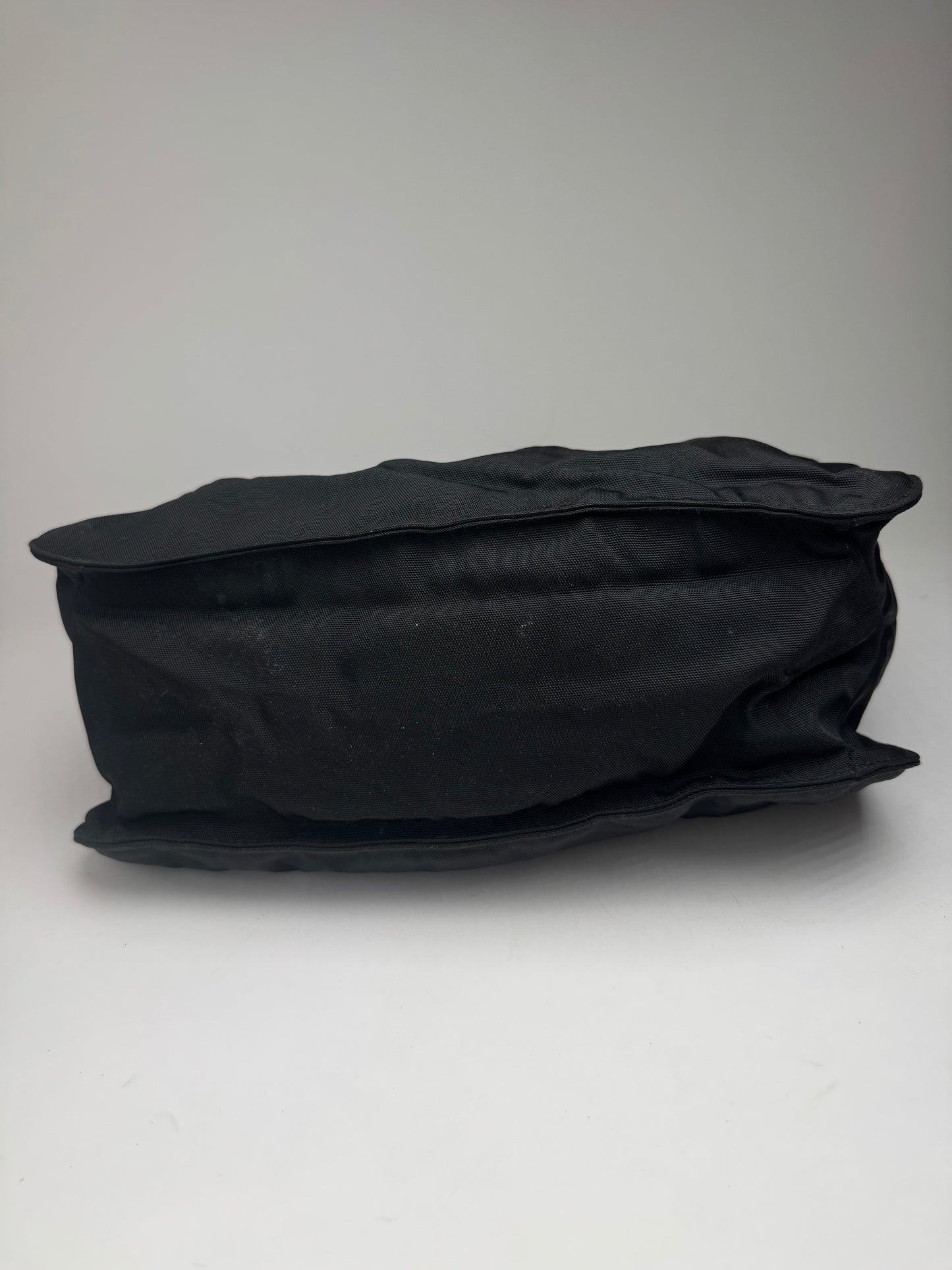 Vintage Gucci Canvas / Leather bag black