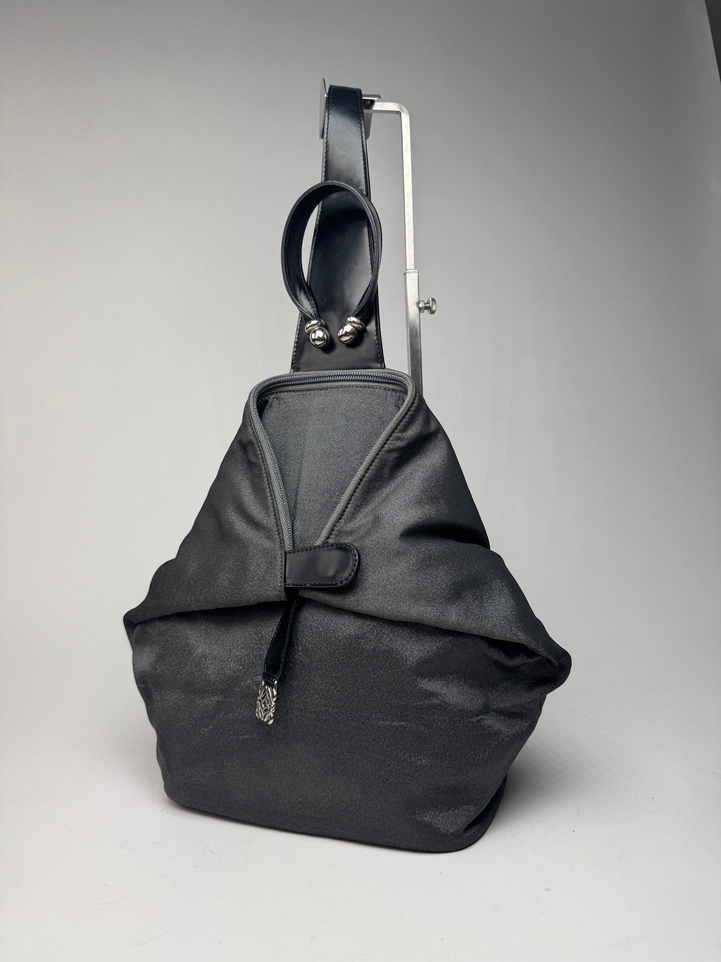 Vintage Loewe Madrid Leather Crossbody Bag / Backpack