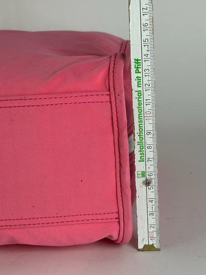 Sac vintage Courrèges en polyester rose