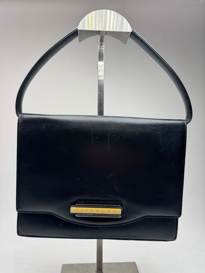 Vintage  Givenchy Whip Leather Bag Black
