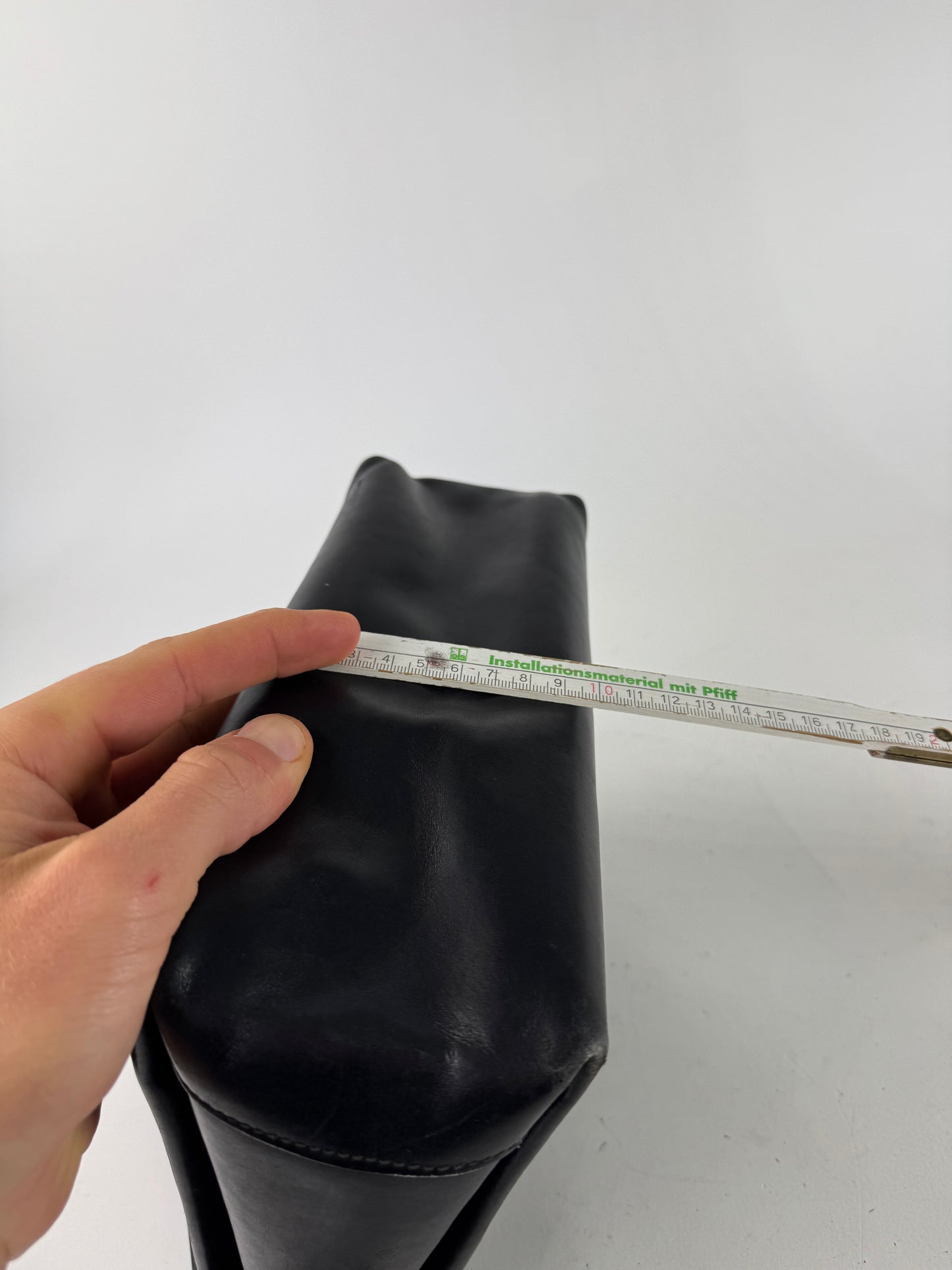 Vintage Gucci Leather Bag Black