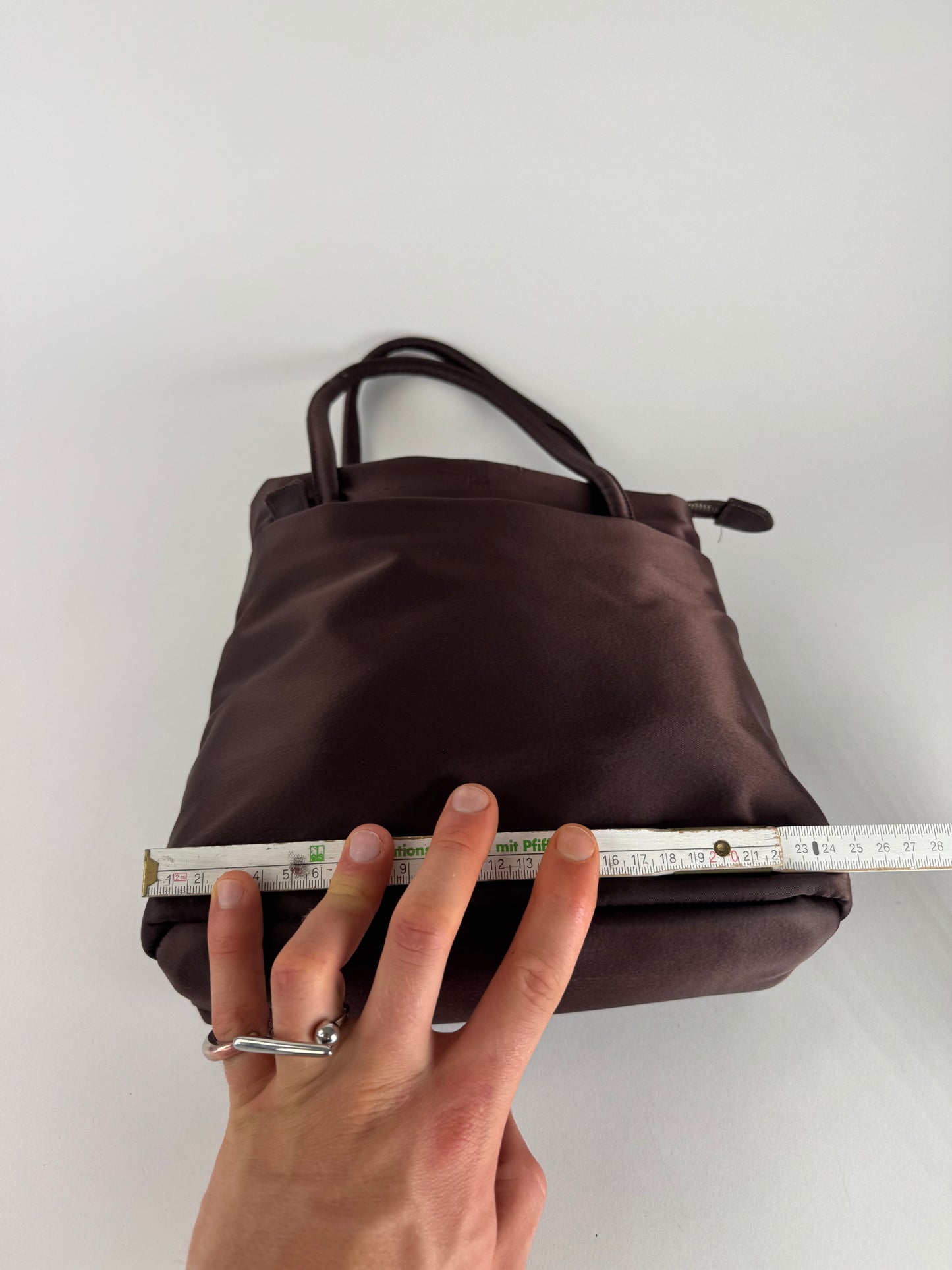 Vintage Issey Miyake Canvas Bag Purple