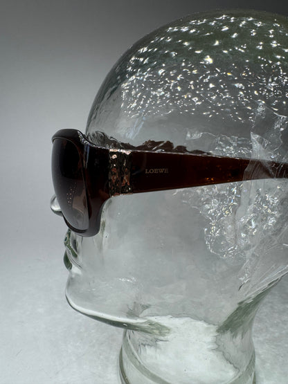 Vintage Loewe Madrid Sunglasses Unisex Brown