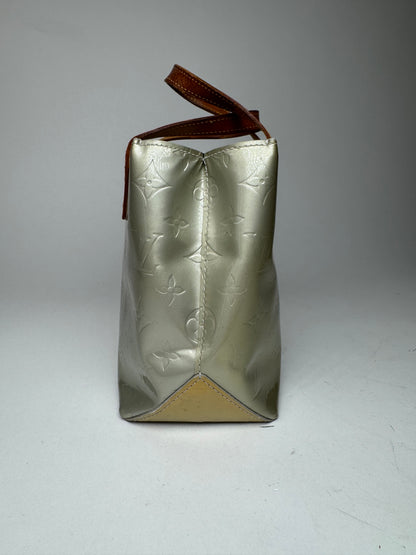 Vintage Louis Vuitton Vernis Leather Shopper Bag Blue Silver