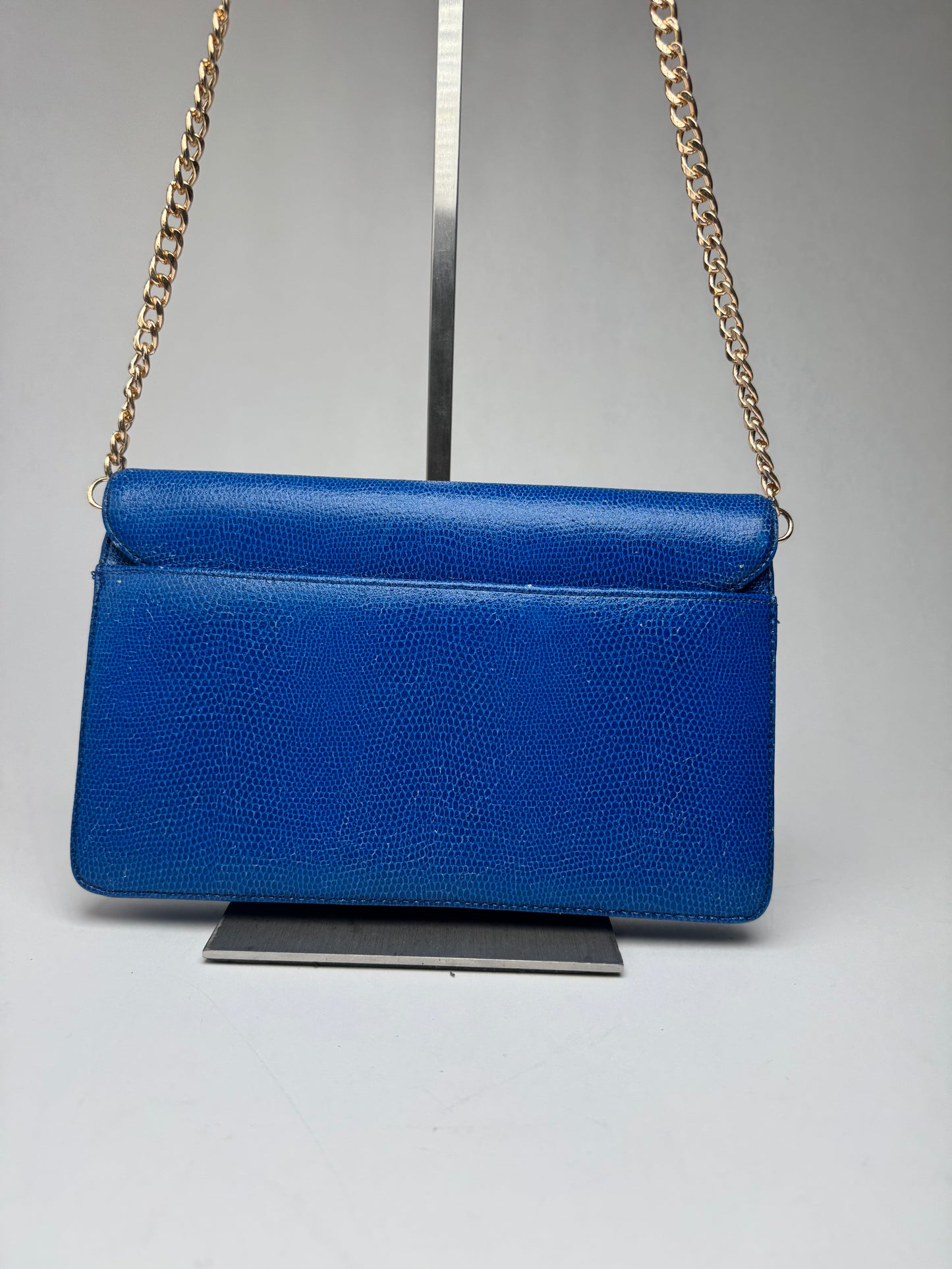 Vintage Givenchy 4G leather Bag Blue