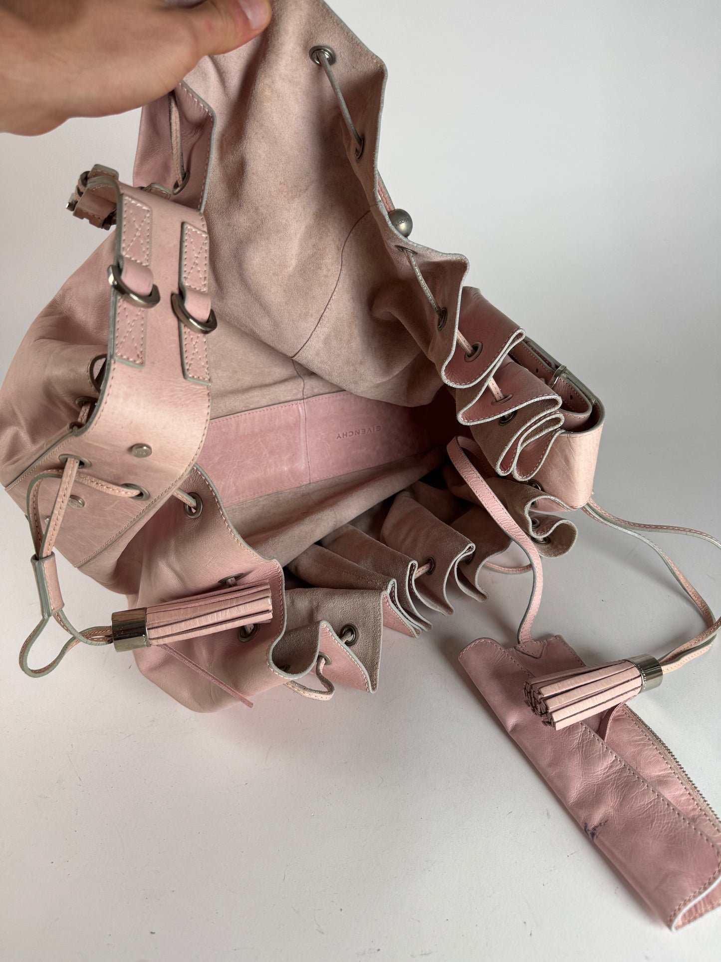 Vintage Givenchy Leather Bag Pink