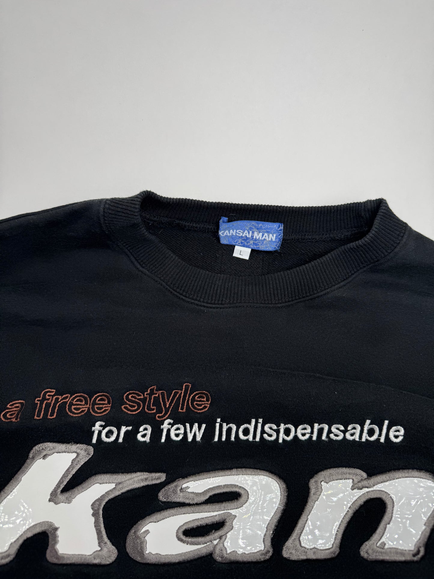 Vintage Kansai Yamamoto Crewneck Men’s Sweater Black L