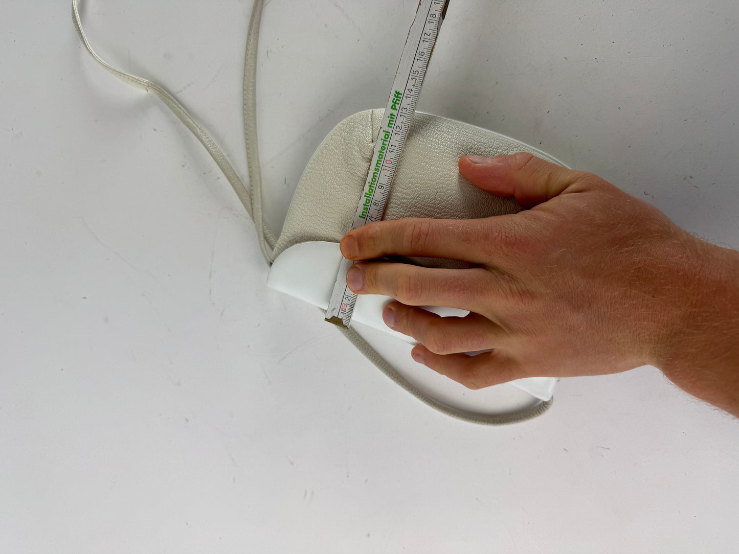 Vintage  Givenchy 4G Leather Bag White