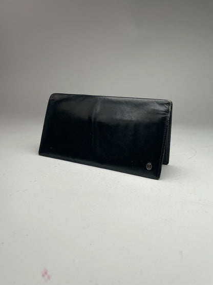 Vintage Cartier Patent Leather ID Holder black 