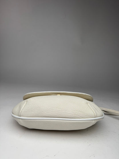 Vintage  Givenchy 4G Leather Bag White