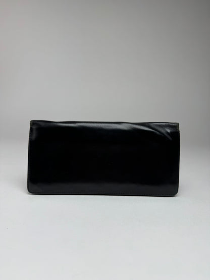 Vintage Cartier Patent Leather ID Holder Black