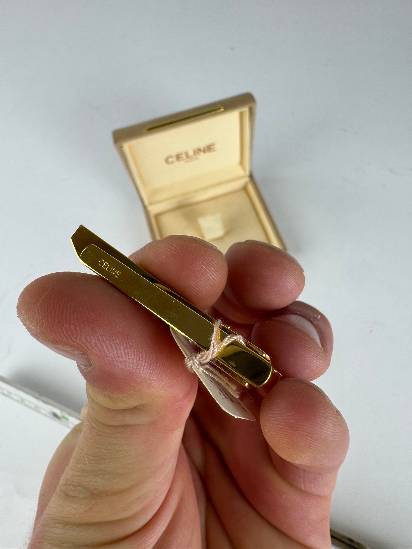 Vintage Celine Paris Money/Tie Clamp