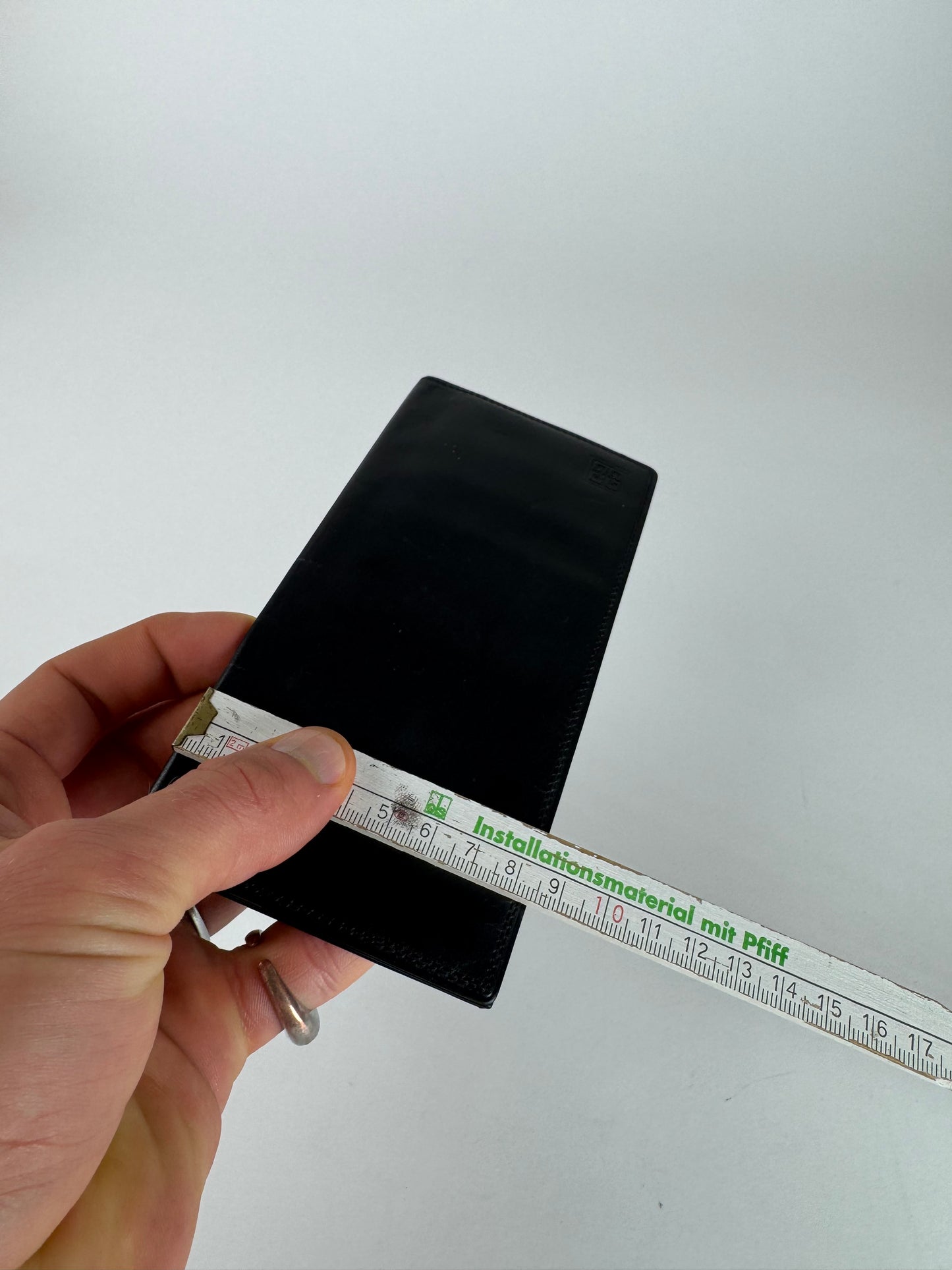 Vintage  Givenchy Leather Card Holder / ID holder black