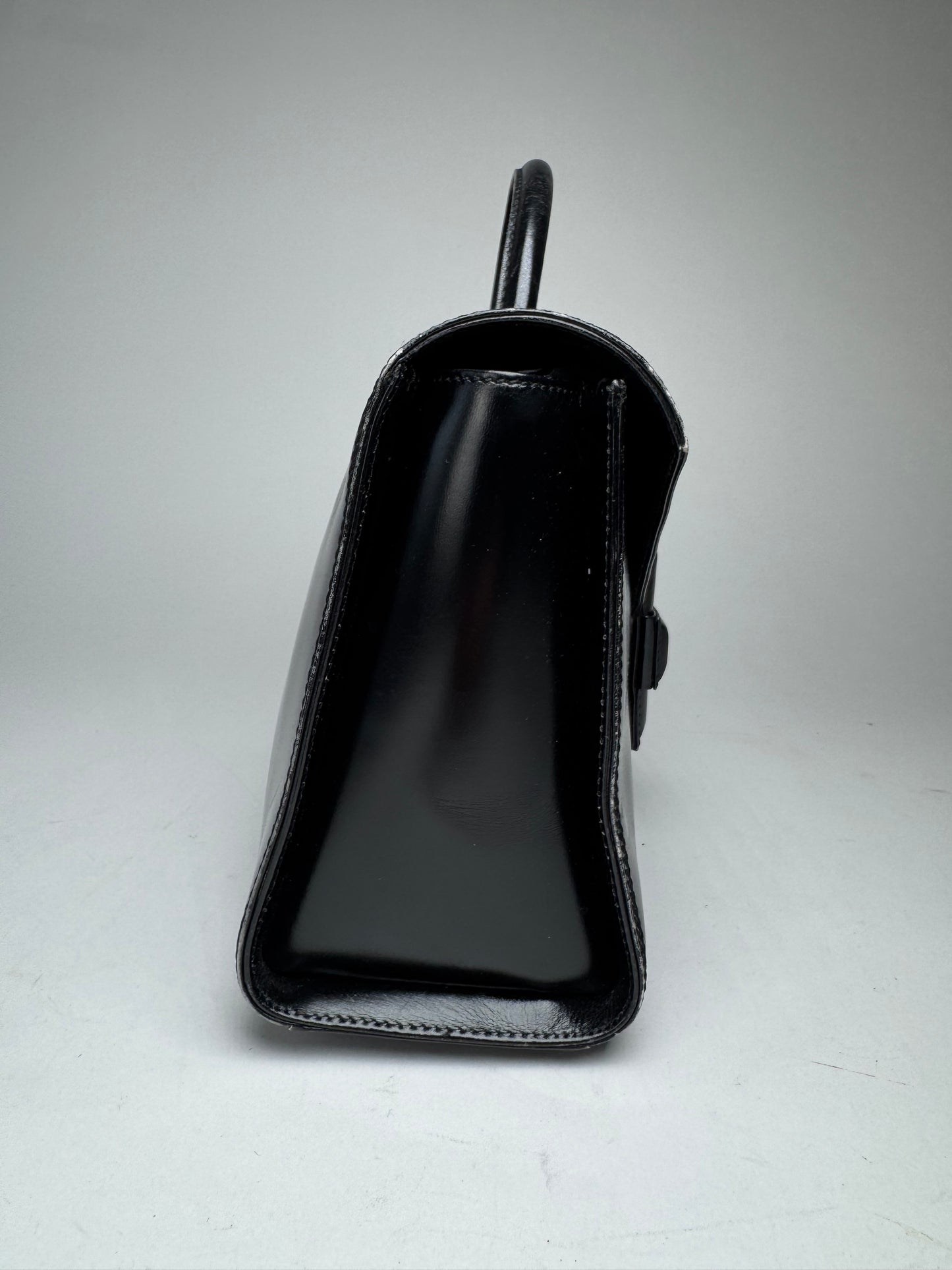 Vintage Loewe Madrid Puzzle Leather Bag black