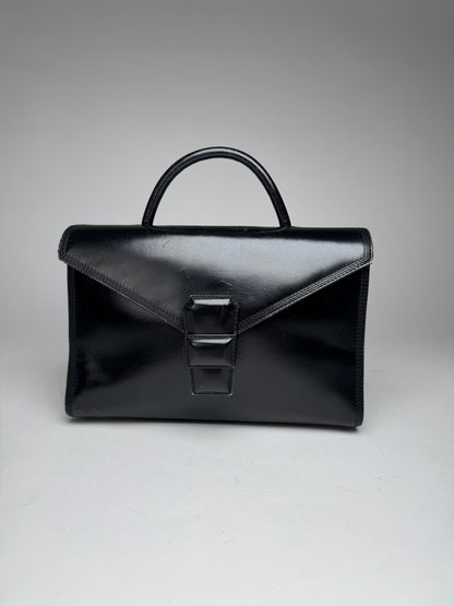 Vintage Loewe Madrid Puzzle Leather Bag black
