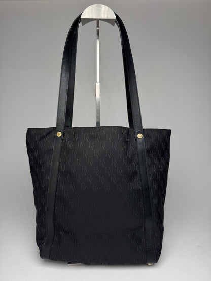 Vintage Bottega Veneta Monogramm Canvas Shopper