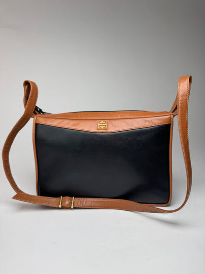 Vintage  Givenchy 4G leather Bag black brown