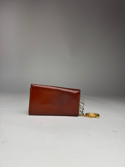 Vintage Loewe Madrid Leather Key Holder Brown